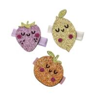 Clip pico pato frutas glitter purpurina Siena