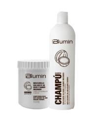 Pack Blumin Tahe Champú aceite de coco y bambú + Mascarilla