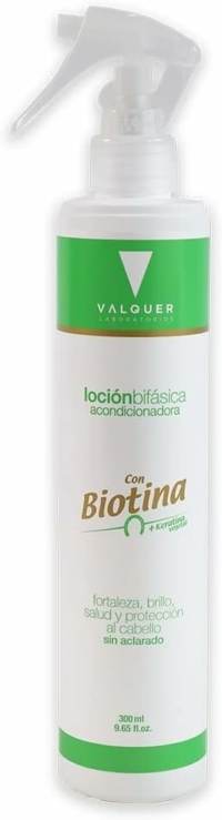 Loción bifásica acondicionadora Valquer con biotina