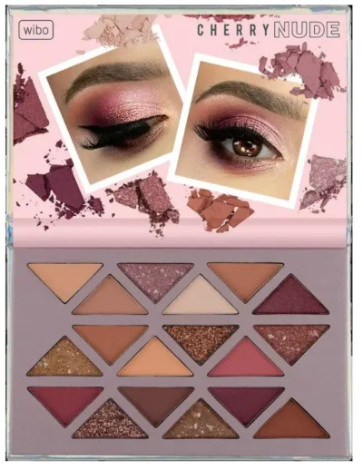 Paleta de sombras de ojos y maquillaje Wibo Cherry Nude